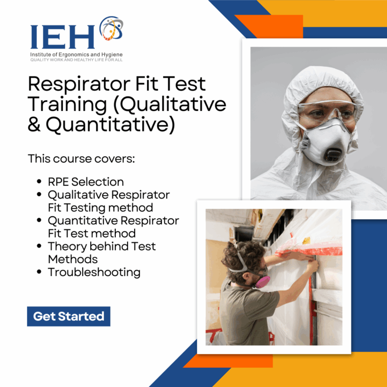 Example Correct Fit Testing Rpe Course - Respirator Fit Test Training (Qualitative & Quantitative ...