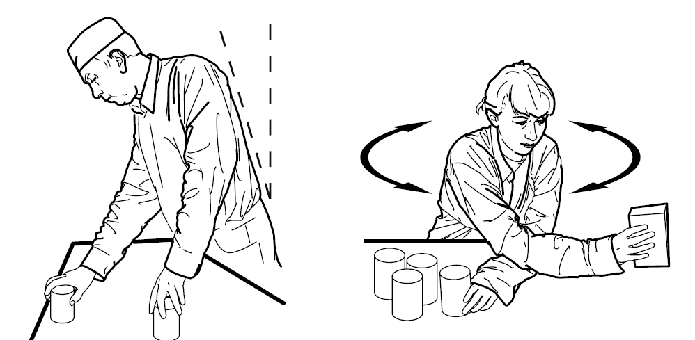 ART C2 back posture illustration