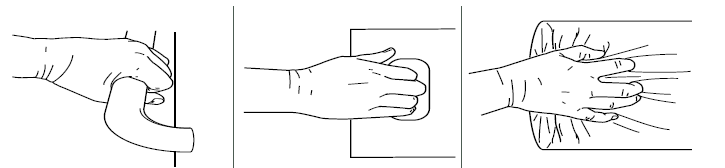 RAPP Section A hand grip illustration placeholder