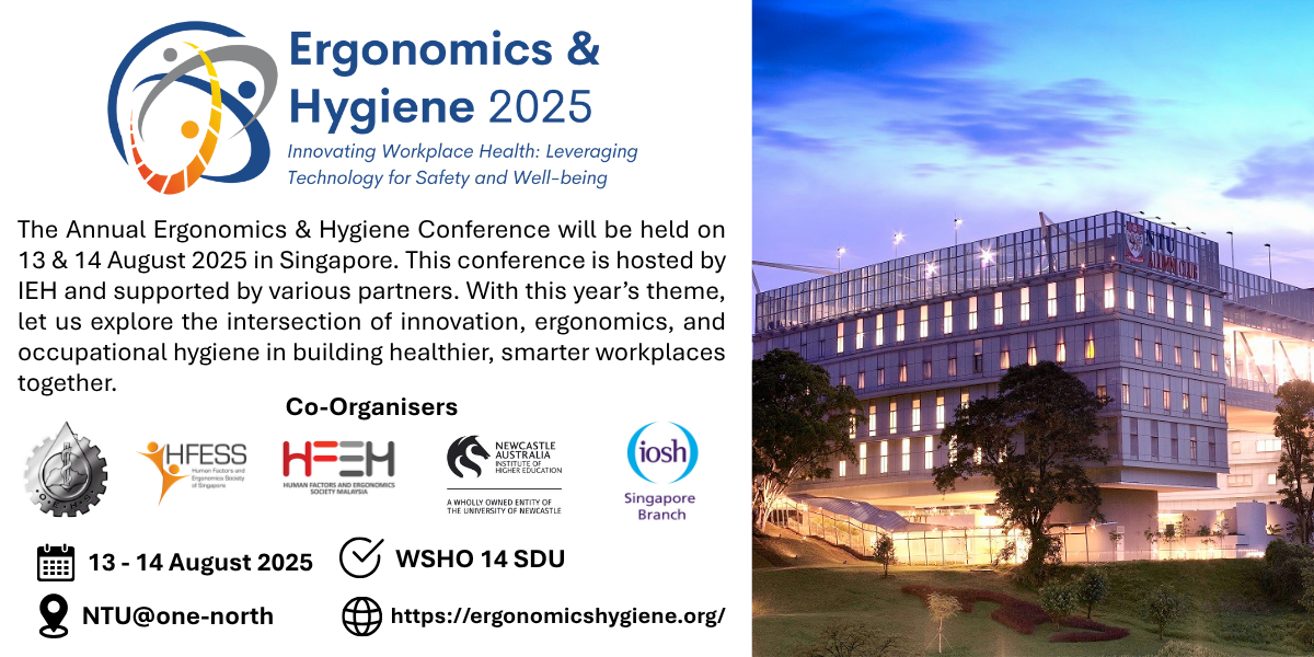 Ergonomics & Hygiene 2025